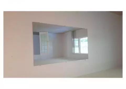 Frameless Living Room Mirror